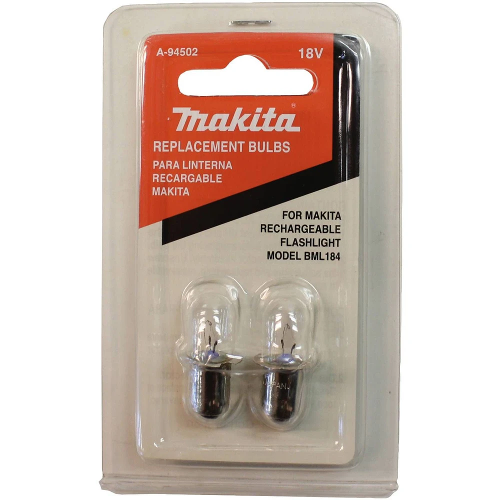 Makita A-94502 2-Pack 18V Flashlight Bulb 2 Makita A-94502 2-Pack 18V Flashlight Bulb - Image 2