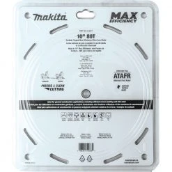 Makita B-66977 10 In. 80T Carbide-Tipped Max Efficiency Miter Saw Blade -Cheap Makita Store mktnb 66977 d