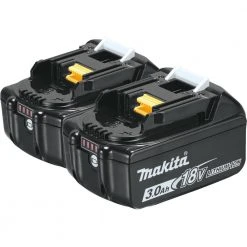 Makita BL1830B-2 2-Piece 18V LXT Lithium-Ion Batteries (3 Ah)