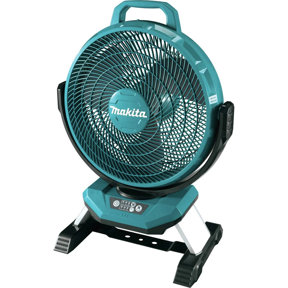 Makita DCF301Z 18V LXT 3-Speed Lithium-Ion 13 In. Cordless/Corded Job Site Fan (Tool Only) 2 Makita DCF301Z 18V LXT 3-Speed Lithium-Ion 13 In. Cordless/Corded Job Site Fan (Tool Only)