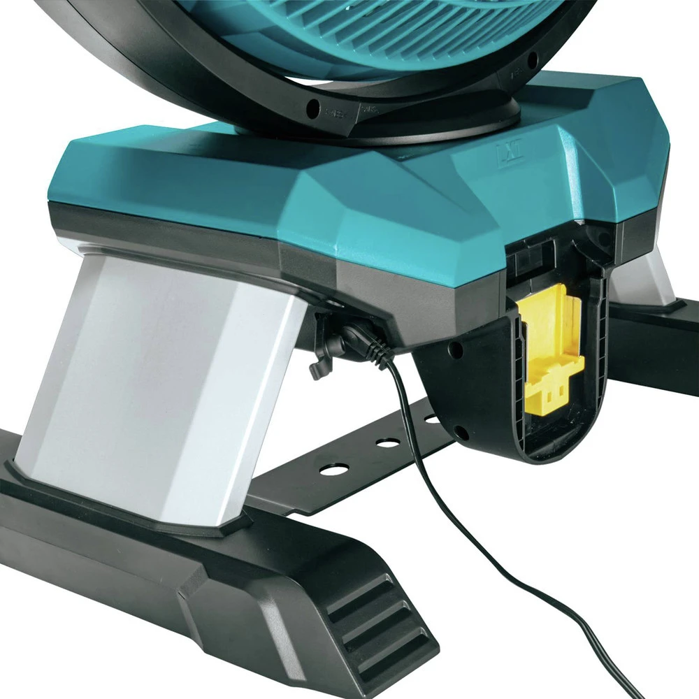 Makita DCF301Z 18V LXT 3-Speed Lithium-Ion 13 In. Cordless/Corded Job Site Fan (Tool Only) 4 Makita DCF301Z 18V LXT 3-Speed Lithium-Ion 13 In. Cordless/Corded Job Site Fan (Tool Only) - Image 3