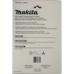 Makita E-08741 Bi-Metal 28-3/4 In. 18 TPI Sub-Compact Portable Band Saw Blades (5-Pack) -Cheap Makita Store mktne 08741 b