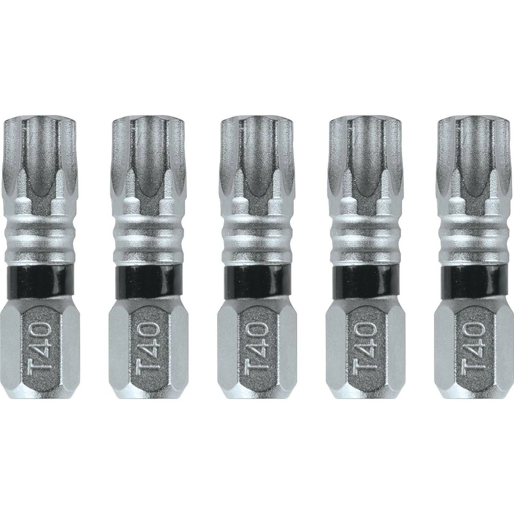 Makita E-10609 Impact XPS T40 Torx 1 In. Insert Bit (5-Piece/Pack) 3 Makita E-10609 Impact XPS T40 Torx 1 In. Insert Bit (5-Piece/Pack)