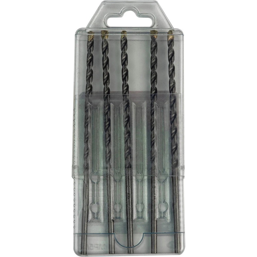 Makita E-10621 5-Piece 3/16 In. X 6 In. Carbide Tipped Percussion Masonry Hammer Drill Bit Set 6 Makita E-10621 5-Piece 3/16 In. X 6 In. Carbide Tipped Percussion Masonry Hammer Drill Bit Set - Image 4