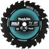 Makita E-11112 7-1/2 In. 25 Tooth Carbide-Tipped Max Efficiency Miter Saw Blade