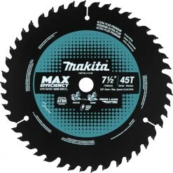 Makita E-11128 7-1/2 In. 45 Tooth Carbide-Tipped Max Efficiency Miter Saw Blade