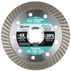 Makita E-12647 3-Piece X-LOCK 4-1/2 In. Diamond Blade Variety Pack For Masonry Cutting -Cheap Makita Store mktne 12647 b
