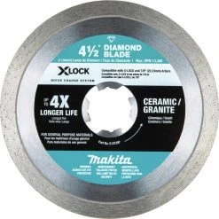 Makita E-12647 3-Piece X-LOCK 4-1/2 In. Diamond Blade Variety Pack For Masonry Cutting -Cheap Makita Store mktne 12647 c