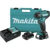 Makita FD10R1 12V Max CXT Lithium-Ion Hex Brushless 1/4 In. Cordless Drill Driver Kit (2 Ah)