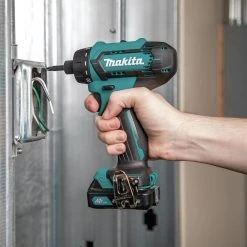 Makita FD10R1 12V Max CXT Lithium-Ion Hex Brushless 1/4 In. Cordless Drill Driver Kit (2 Ah) -Cheap Makita Store mktnfd10r1 j