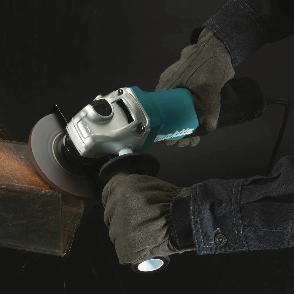 Makita GA5052 11 Amp Compact 4-1/2 In./ 5 In. Corded Paddle Switch Angle Grinder With AC/DC Switch 15 Makita GA5052 11 Amp Compact 4-1/2 In./ 5 In. Corded Paddle Switch Angle Grinder With AC/DC Switch - Image 13