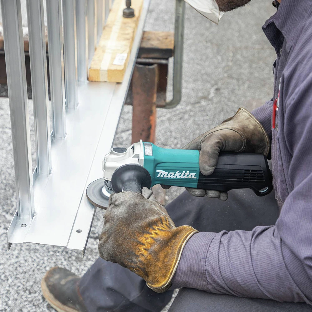 Makita GA5052 11 Amp Compact 4-1/2 In./ 5 In. Corded Paddle Switch Angle Grinder With AC/DC Switch 17 Makita GA5052 11 Amp Compact 4-1/2 In./ 5 In. Corded Paddle Switch Angle Grinder With AC/DC Switch - Image 15