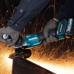 Makita GAG03M1 40V Max XGT Brushless Lithium-Ion 4-1/2 In./5 In. Cordless Paddle Switch Angle Grinder Kit With Electric Brake (4 Ah) 32 Makita GAG03M1 40V Max XGT Brushless Lithium-Ion 4-1/2 In./5 In. Cordless Paddle Switch Angle Grinder Kit With Electric Brake (4 Ah) -Cheap Makita Store mktngag03m1 h