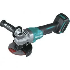 Makita GAG03Z 40V Max XGT Brushless Lithium-Ion 4-1/2 In./5 In. Cordless Paddle Switch Angle Grinder With Electric Brake (Tool Only)
