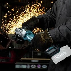 Makita GAG04Z 40V Max XGT Brushless Lithium-Ion 4-1/2 In./5 In. Cordless Angle Grinder With Electric Brake And AWS (Tool Only) -Cheap Makita Store mktngag04z c
