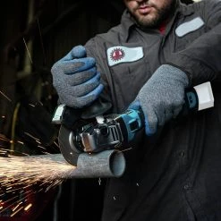 Makita GAG04Z 40V Max XGT Brushless Lithium-Ion 4-1/2 In./5 In. Cordless Angle Grinder With Electric Brake And AWS (Tool Only) -Cheap Makita Store mktngag04z d