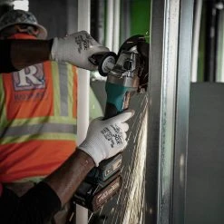 Makita GAG06M1 40V Max XGT Brushless Lithium-Ion 4-1/2 In./5 In. Cordless Paddle Switch Angle Grinder Kit With Electric Brake And AWS (4 Ah) -Cheap Makita Store mktngag06m1 g