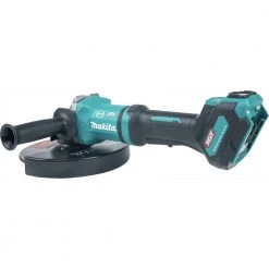 Makita GAG10Z 40 Max XGT Brushless Lithium-Ion 9 In. Cordless Paddle Switch Angle Grinder With Electric Brake And AWS (Tool Only) -Cheap Makita Store mktngag10z b
