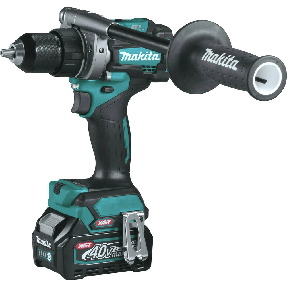 Makita GFD01D 40V Max XGT Brushless Lithium-Ion 1/2 In. Cordless Drill Driver Kit (2.5 Ah) 4 Makita GFD01D 40V Max XGT Brushless Lithium-Ion 1/2 In. Cordless Drill Driver Kit (2.5 Ah) - Image 2