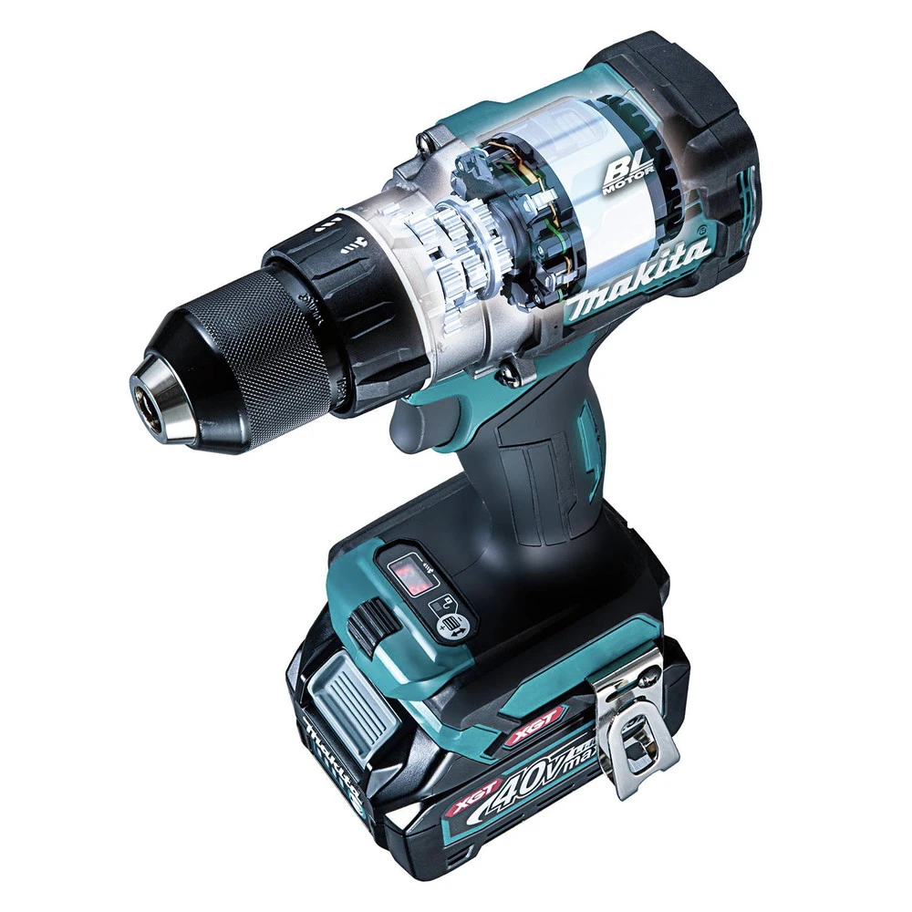 Makita GFD01D 40V Max XGT Brushless Lithium-Ion 1/2 In. Cordless Drill Driver Kit (2.5 Ah) 5 Makita GFD01D 40V Max XGT Brushless Lithium-Ion 1/2 In. Cordless Drill Driver Kit (2.5 Ah) - Image 3