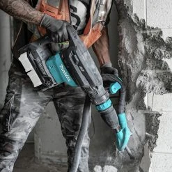 Makita GMH02Z 80V Max (40V Max X2) XGT AWS Capable Brushless Lithium-Ion 28 Lbs. Cordless AVT Demolition Hammer, Accepts SDS-MAX Bits (Tool Only) -Cheap Makita Store mktngmh02z l