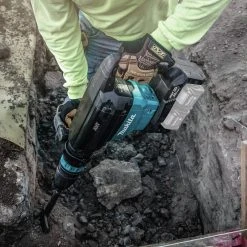 Makita GMH02Z 80V Max (40V Max X2) XGT AWS Capable Brushless Lithium-Ion 28 Lbs. Cordless AVT Demolition Hammer, Accepts SDS-MAX Bits (Tool Only) -Cheap Makita Store mktngmh02z n