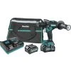 Makita GPH01D 40V Max XGT Brushless Lithium-Ion 1/2 In. Cordless Hammer Drill Driver Kit (2.5 Ah) -Cheap Makita Store mktngph01d