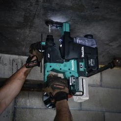 Makita GRH01ZW 40V Max XGT AWS Capable Brushless Lithium-Ion 1-1/8 In. Cordless AVT Rotary Hammer With Dust Extractor, Accepts SDS-MAX, AFT Bits (Tool Only) -Cheap Makita Store mktngrh01zw l