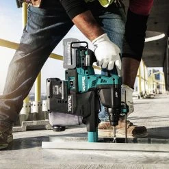 Makita GRH01ZW 40V Max XGT AWS Capable Brushless Lithium-Ion 1-1/8 In. Cordless AVT Rotary Hammer With Dust Extractor, Accepts SDS-MAX, AFT Bits (Tool Only) -Cheap Makita Store mktngrh01zw n