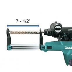 Makita GRH07M1W 40V Max XGT Brushless Lithium-Ion 1-1/8 In. Cordless AFT/AWS Capable Accepts SDS-PLUS Bits AVT D-Handle Rotary Hammer Kit With Dust Extractor (4 Ah) 19 Makita GRH07M1W 40V Max XGT Brushless Lithium-Ion 1-1/8 In. Cordless AFT/AWS Capable Accepts SDS-PLUS Bits AVT D-Handle Rotary Hammer Kit With Dust Extractor (4 Ah) -Cheap Makita Store mktngrh07m1w d