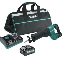 Makita GRJ01M1 40V Max XGT Brushless Lithium-Ion 1-1/4 In. Cordless Reciprocating Saw Kit (4 Ah)