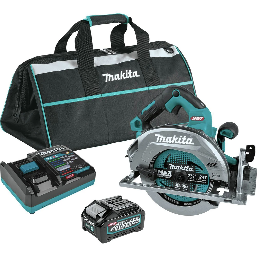 Makita GSH01M1 40V Max XGT Brushless Lithium-Ion 7-1/4 In. Cordless AWS Capable Circular Saw Kit (4 Ah) 3 Makita GSH01M1 40V Max XGT Brushless Lithium-Ion 7-1/4 In. Cordless AWS Capable Circular Saw Kit (4 Ah)