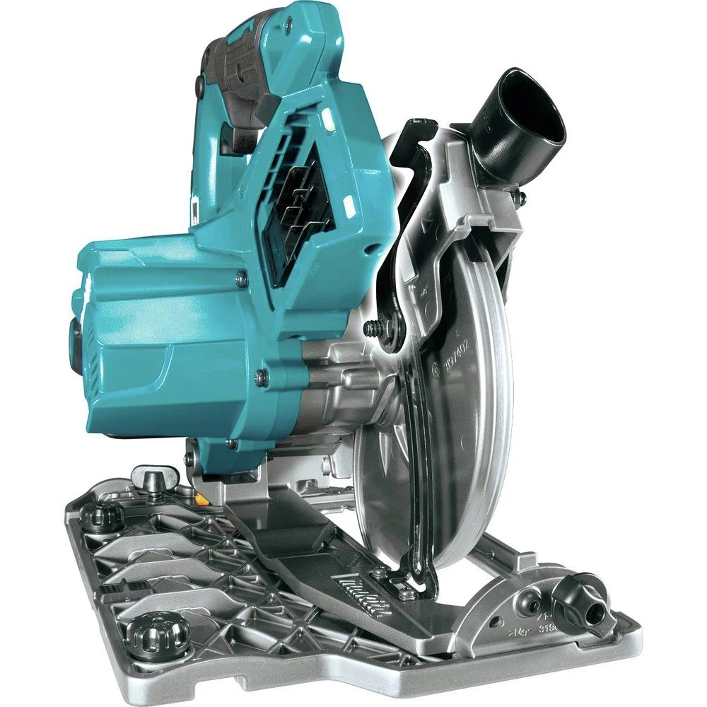 Makita GSH02M1 40V Max XGT AWS Capable Brushless Lithium-Ion 7-1/4 In. Cordless Circular Saw Kit With Guide Rail Compatible Base (4 Ah) 7 Makita GSH02M1 40V Max XGT AWS Capable Brushless Lithium-Ion 7-1/4 In. Cordless Circular Saw Kit With Guide Rail Compatible Base (4 Ah) - Image 5