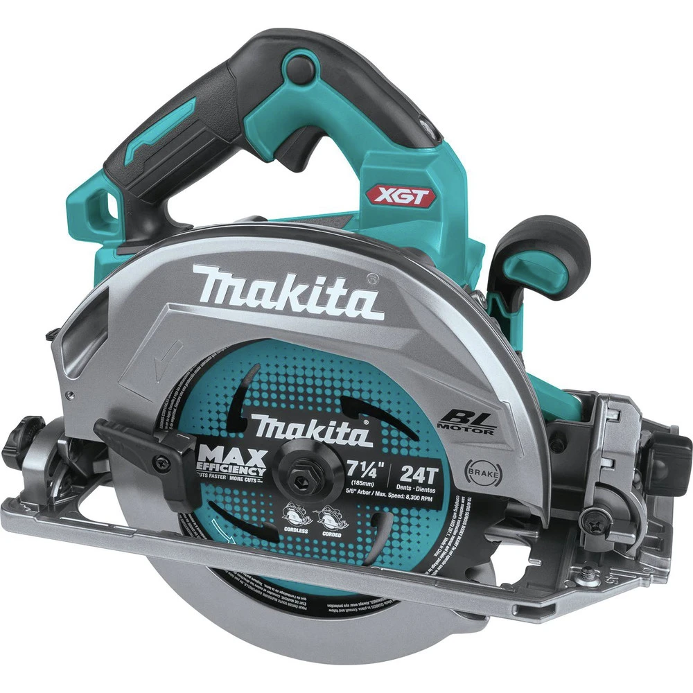 Makita GSH02Z 40V Max XGT Brushless Lithium-Ion 7-1/4 In. Cordless AWS Capable Circular Saw With Guide Rail Compatible Base (Tool Only) 3 Makita GSH02Z 40V Max XGT Brushless Lithium-Ion 7-1/4 In. Cordless AWS Capable Circular Saw With Guide Rail Compatible Base (Tool Only)