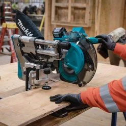 Makita GSL03M1 40V Max XGT Brushless Lithium-Ion 10 In. Cordless AWS Capable Dual-Bevel Sliding Compound Miter Saw Kit (4 Ah) -Cheap Makita Store mktngsl03m1 i