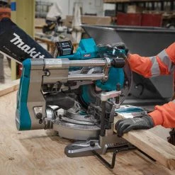 Makita GSL03M1 40V Max XGT Brushless Lithium-Ion 10 In. Cordless AWS Capable Dual-Bevel Sliding Compound Miter Saw Kit (4 Ah) -Cheap Makita Store mktngsl03m1 k