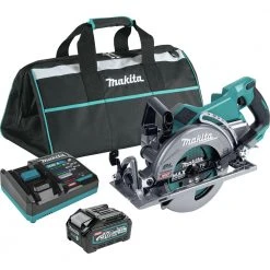 Makita GSR01M1 40V Max XGT Brushless Lithium-Ion 7-1/4 In. Cordless Rear Handle Circular Saw Kit (4 Ah)