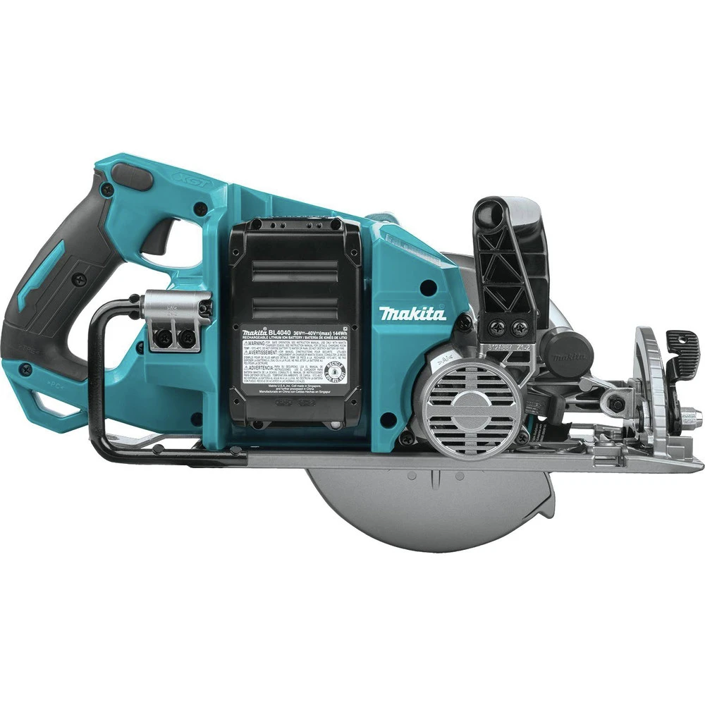 Makita GSR01M1 40V Max XGT Brushless Lithium-Ion 7-1/4 In. Cordless Rear Handle Circular Saw Kit (4 Ah) 8 Makita GSR01M1 40V Max XGT Brushless Lithium-Ion 7-1/4 In. Cordless Rear Handle Circular Saw Kit (4 Ah) - Image 6