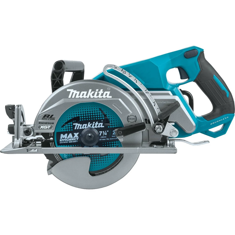 Makita GSR01Z 40V Max XGT Brushless Lithium-Ion 7-1/4 In. Cordless Rear Handle Circular Saw (Tool Only) 3 Makita GSR01Z 40V Max XGT Brushless Lithium-Ion 7-1/4 In. Cordless Rear Handle Circular Saw (Tool Only)
