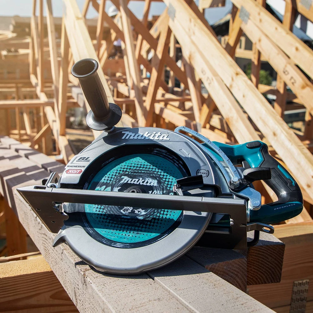 Makita GSR02Z 40V Max XGT Brushless Lithium-Ion 10-1/4 In. Cordless Rear Handle AWS Capable Circular Saw (Tool Only) 14 Makita GSR02Z 40V Max XGT Brushless Lithium-Ion 10-1/4 In. Cordless Rear Handle AWS Capable Circular Saw (Tool Only) - Image 12