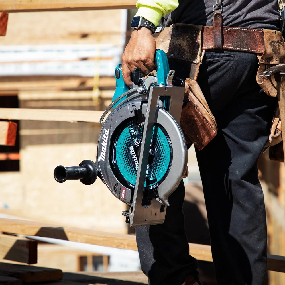 Makita GSR02Z 40V Max XGT Brushless Lithium-Ion 10-1/4 In. Cordless Rear Handle AWS Capable Circular Saw (Tool Only) 17 Makita GSR02Z 40V Max XGT Brushless Lithium-Ion 10-1/4 In. Cordless Rear Handle AWS Capable Circular Saw (Tool Only) - Image 15