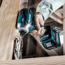 Makita GT200D 40V Max XGT Brushless Lithium-Ion 1/2 In. Cordless Hammer Drill Driver/ 4-Speed Impact Driver Combo Kit (2.5 Ah) -Cheap Makita Store mktngt200d s