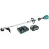 Makita GUX01JM1X1 40V Max XGT Brushless Lithium-Ion Cordless Couple Shaft Power Head With 17 In. String Trimmer Attachment Kit (4 Ah) -Cheap Makita Store mktngux01jm1x1