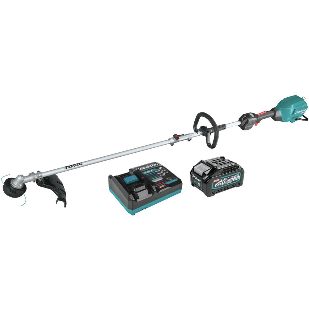 Makita GUX01JM1X1 40V Max XGT Brushless Lithium-Ion Cordless Couple Shaft Power Head With 17 In. String Trimmer Attachment Kit (4 Ah) 3 Makita GUX01JM1X1 40V Max XGT Brushless Lithium-Ion Cordless Couple Shaft Power Head With 17 In. String Trimmer Attachment Kit (4 Ah)