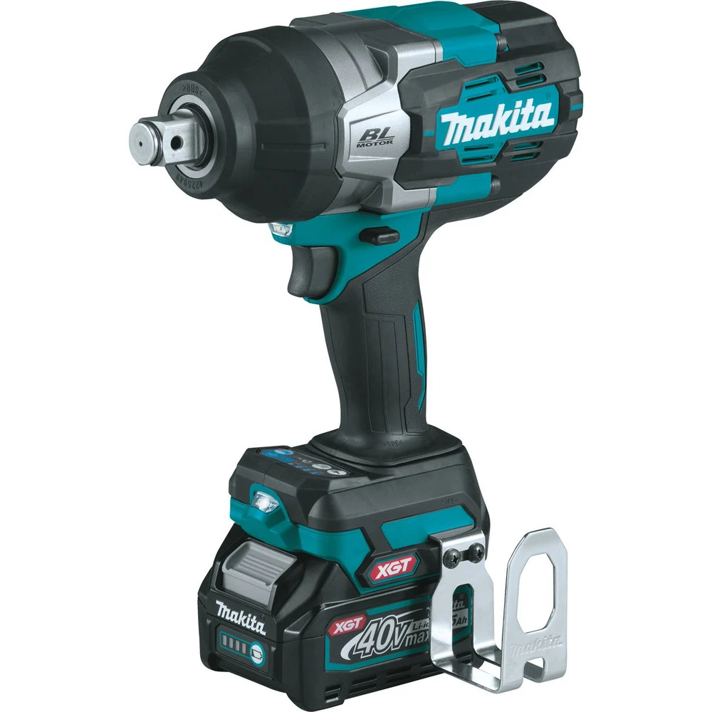 Makita GWT01D 40V Max XGT Brushless Lithium-Ion 3/4 In. Cordless 4-Speed High-Torque Impact Wrench With Friction Ring Anvil Kit (2.5 Ah) 4 Makita GWT01D 40V Max XGT Brushless Lithium-Ion 3/4 In. Cordless 4-Speed High-Torque Impact Wrench With Friction Ring Anvil Kit (2.5 Ah) - Image 2