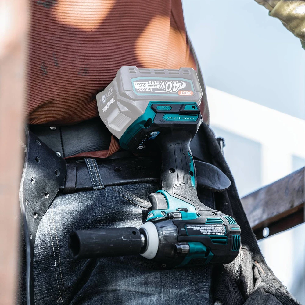 Makita GWT05Z 40V Max Brushless Lithium-Ion 1/2 In. Cordless 4-Speed Impact Wrench With Detent Anvil (Tool Only) 5 Makita GWT05Z 40V Max Brushless Lithium-Ion 1/2 In. Cordless 4-Speed Impact Wrench With Detent Anvil (Tool Only) - Image 3