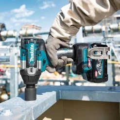 Makita GWT08D 40V Max XGT Brushless Lithium-Ion Cordless 4-Speed Mid-Torque 1/2 In. Sq. Drive Impact Wrench Kit With Detent Anvil And 2 Batteries (2.5 Ah) 19 Makita GWT08D 40V Max XGT Brushless Lithium-Ion Cordless 4-Speed Mid-Torque 1/2 In. Sq. Drive Impact Wrench Kit With Detent Anvil And 2 Batteries (2.5 Ah) -Cheap Makita Store mktngwt08d g