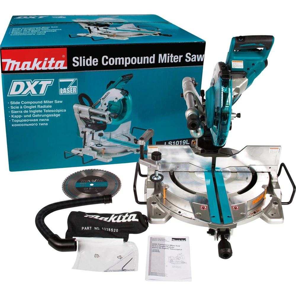 Makita LS1019L 10 In. Dual-Bevel Sliding Compound Miter Saw With Laser 4 Makita LS1019L 10 In. Dual-Bevel Sliding Compound Miter Saw With Laser - Image 2