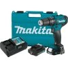 Makita PH06R1 12V Max CXT Lithium-Ion 3/8 In. Cordless Hammer Drill-Driver Kit With 2 Batteries (2 Ah) -Cheap Makita Store mktnph06r1