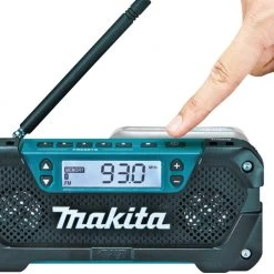 Makita RM02 12V Max CXT Cordless Lithium-Ion Compact Job Site Radio (Tool Only) 17 Makita RM02 12V Max CXT Cordless Lithium-Ion Compact Job Site Radio (Tool Only) -Cheap Makita Store mktnrm02 d